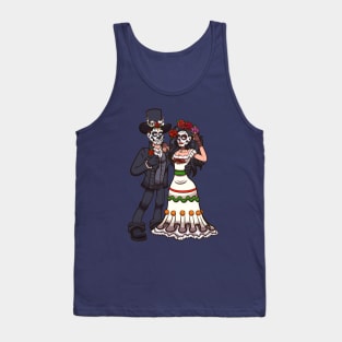 Sugar Skull Couple Tank Top